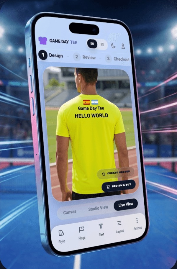 Game Day Tee (PadelMerch)